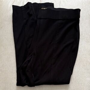 Anne Klein Black Pull-On Leggings – Size XL